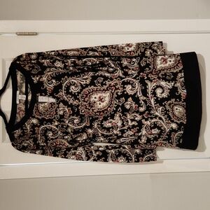 White House Black Market Tunic Top Dress XL